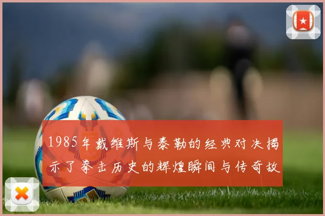 1985年戴维斯与泰勒的经典对决揭示了拳击历史的辉煌瞬间与传奇故事